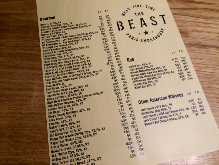 The beast - restaurant paris bbq americain