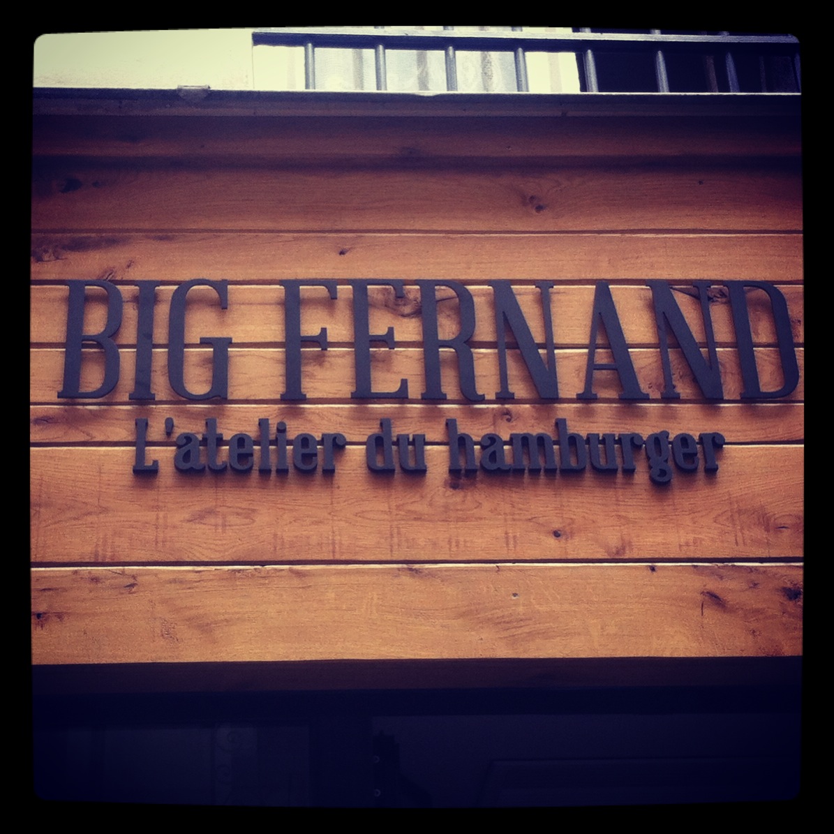 Big Fernand - L'atelier du hambuger