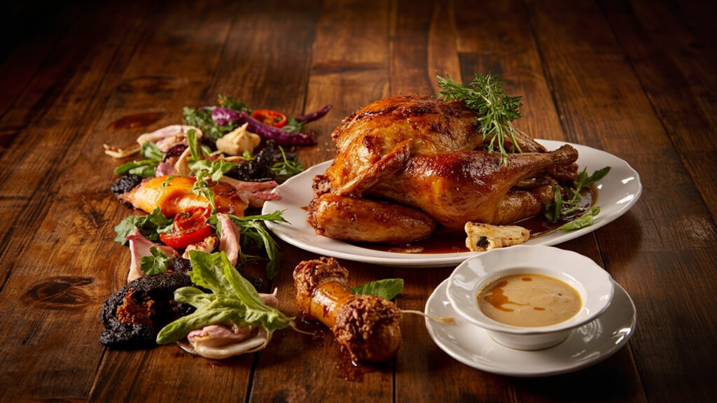 Accompagnement de Pintade: L'art de Marier sauve les textures