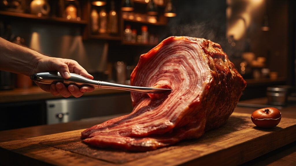 Commentaire Découper Un Jambon en Alliant Tradition et Innovation