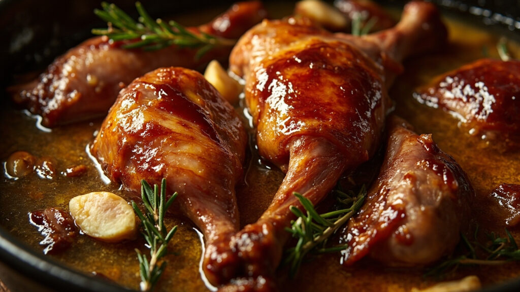 Recette de conserve de confit de canard savoureuse et traditionnelle