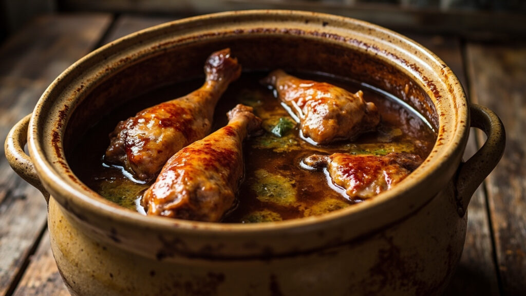 Recette de conserve de confit de canard savoureuse et traditionnelle