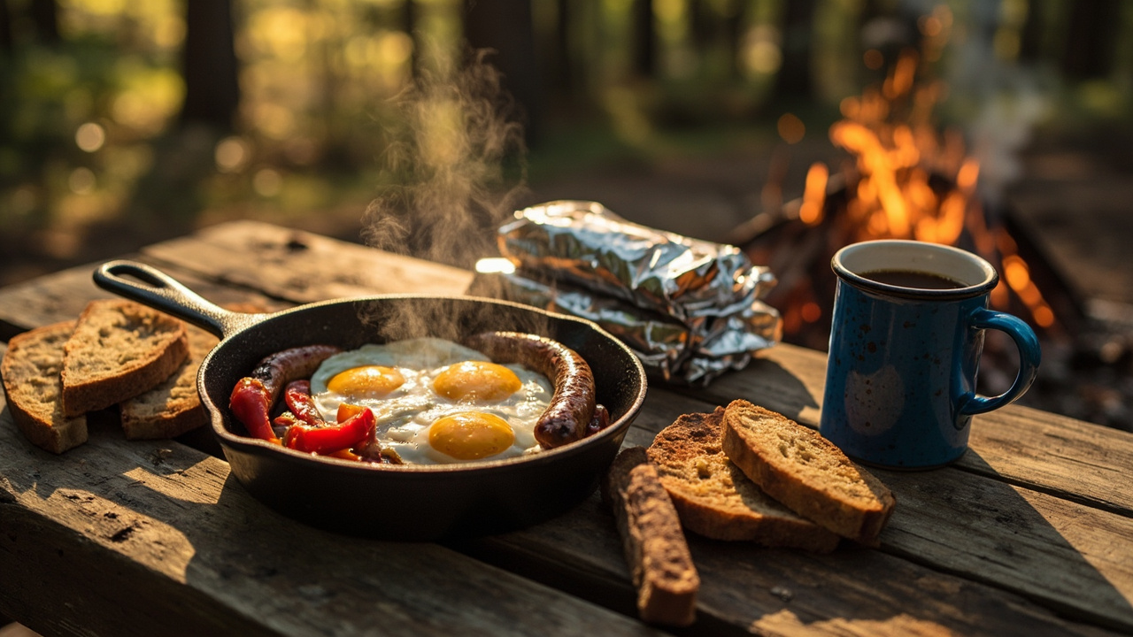 Idées repas faciles pour des vacances en camping